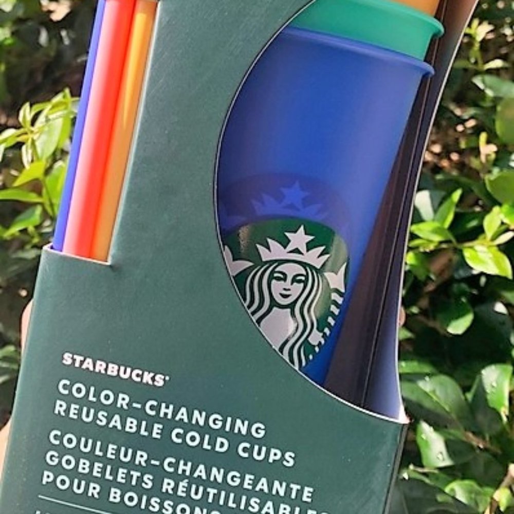 Starbucks cups Color changing